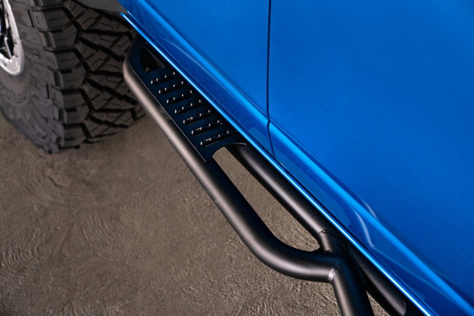 DV8 Offroad SRBR-02 OE Plus Side Steps Ford Bronco 21-25 4 Door