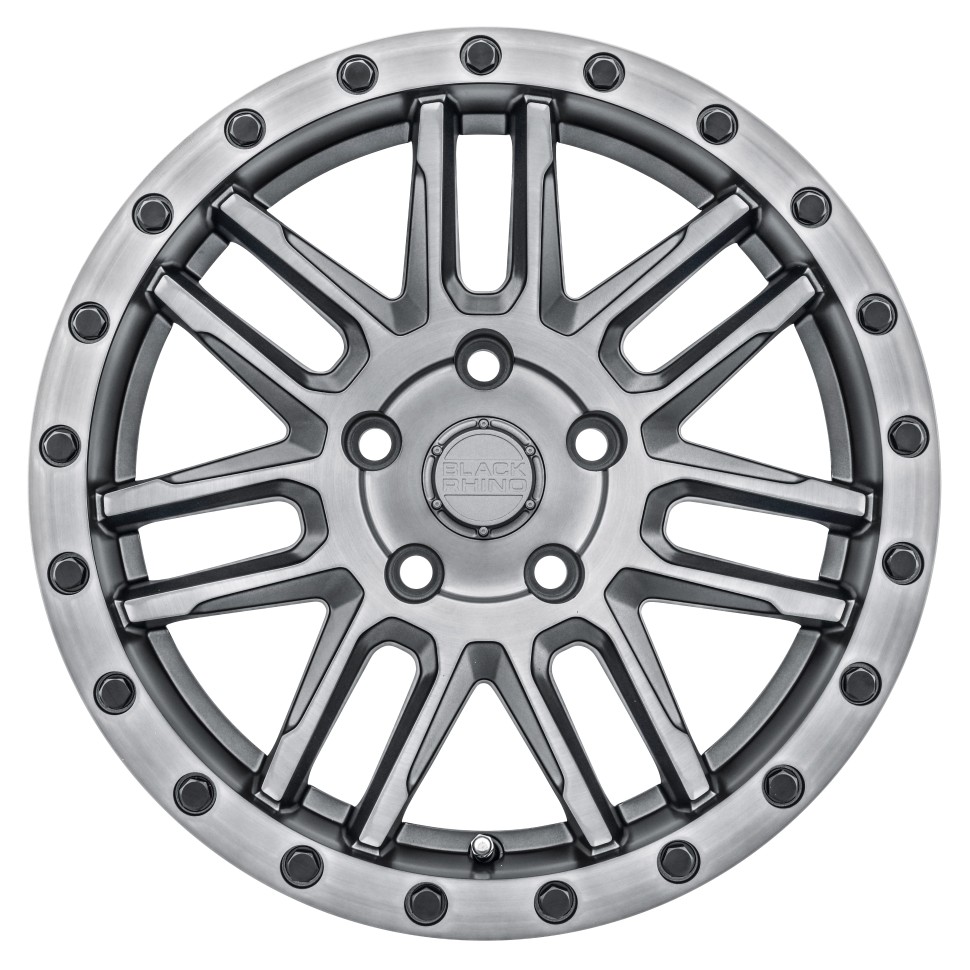 Black Rhino 1570ACH155114Z76 Arches Wheel Matte Bronze W/Black Lip Edge 15x7 +15