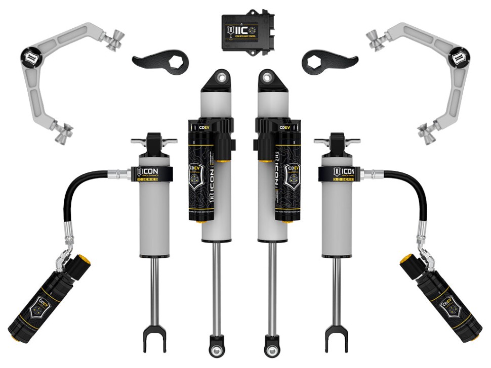 Ліфт-комплект підвіски Chevrolet Silverado/GMC Sierra 2500/3500 AT4/AT4X/ZR2 20-26 Stage 3 Lift 2-3.5" Icon Vehicle Dynamics K78373