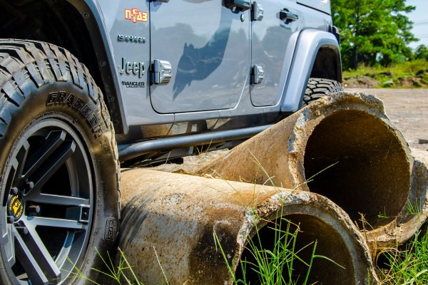 Подножки Jeep Wrangler JL 18-22 4-Door TrailSlider N-FAB TSJ184-TX