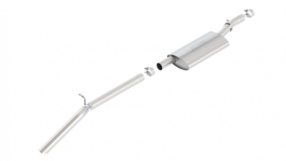 Выхлопная система Jeep Wrangler JK 07-11 Borla 140655