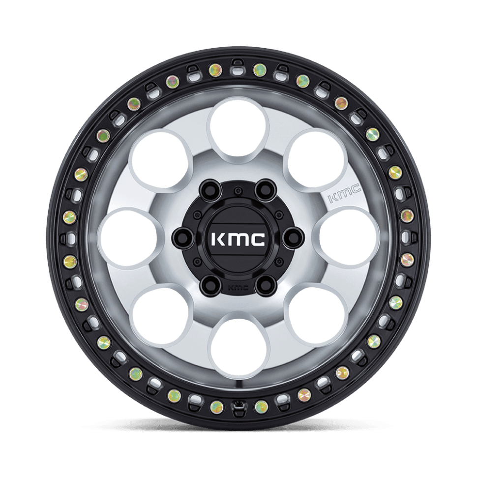 Колісний диск KMC Wheels Riot SBL Machined W/Satin Black Lip 17x9 ET-12 KM550DB17906812N