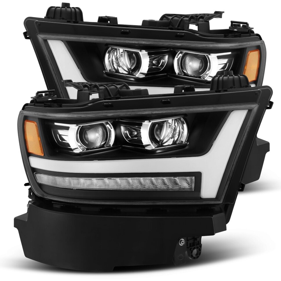 AlphaRex 880515 PRO-Series Halogen Projector Headlights Dodge Ram 1500 19-24