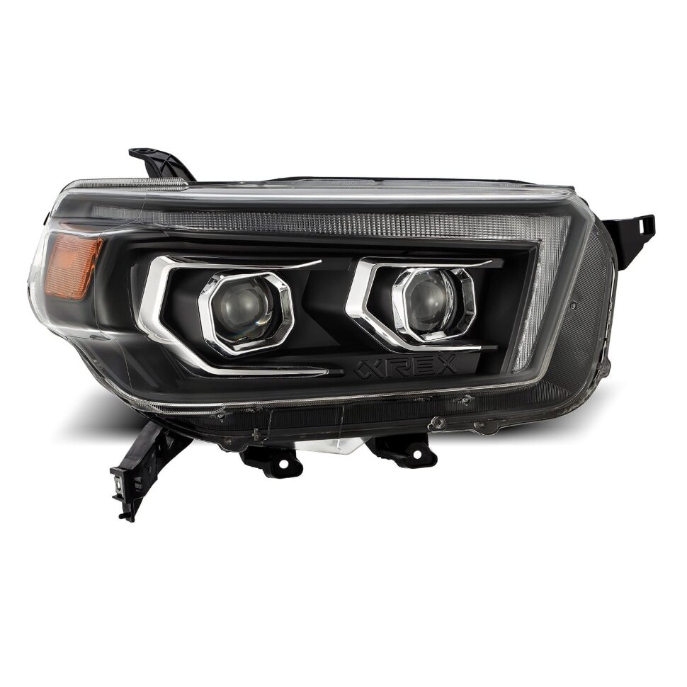 Комплект передніх Led фар Dodge Ram 1500 09-18 LUXX-Series AlphaRex 880757