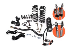 Ліфт кіт підвіски 2.5" J-Kontrol Jeep Wrangler JL 18-22 4Door з амортизаторами Fox 2.5 Elite /посилені пружини JKS JSPEC138PES