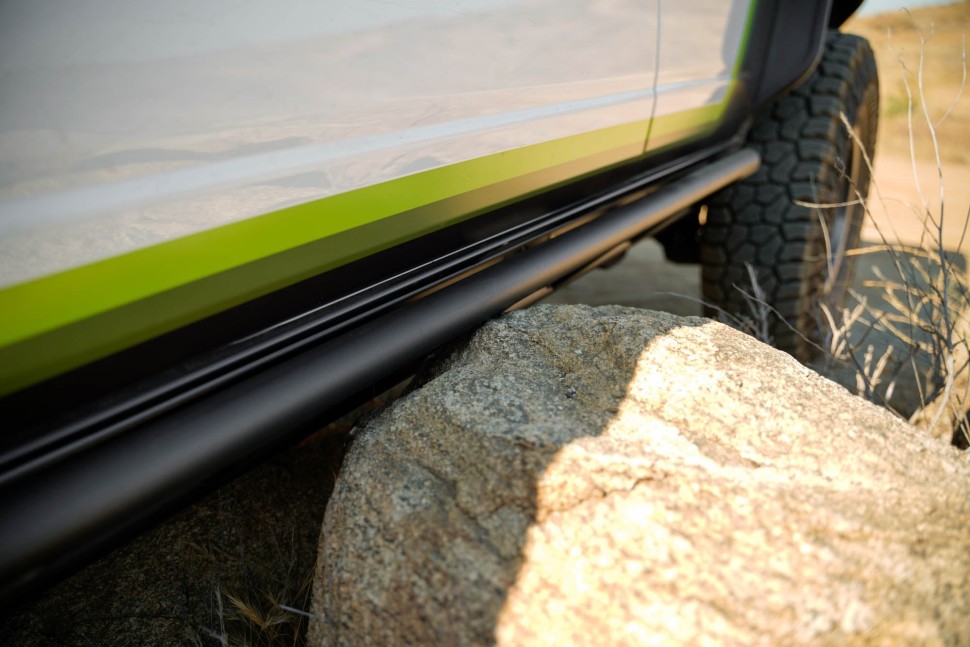 Пороги Rock Sliders Ford Bronco 21-25 4 Door FS-15 DV8 Offroad SRBR-07