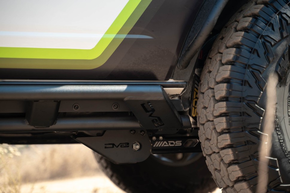 Пороги Rock Sliders Ford Bronco 21-25 4 Door FS-15 DV8 Offroad SRBR-07