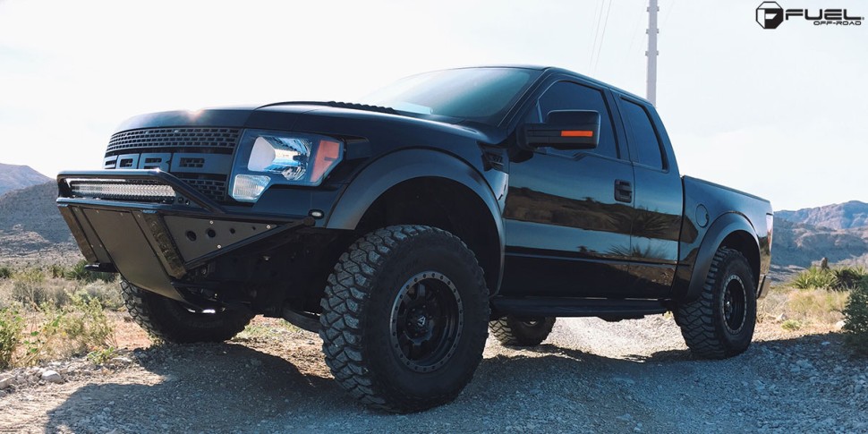 Колесный диск Fuel Off Road Trophy Matte Black Gun Metal Ring 18x10 ET-12 D55118008350