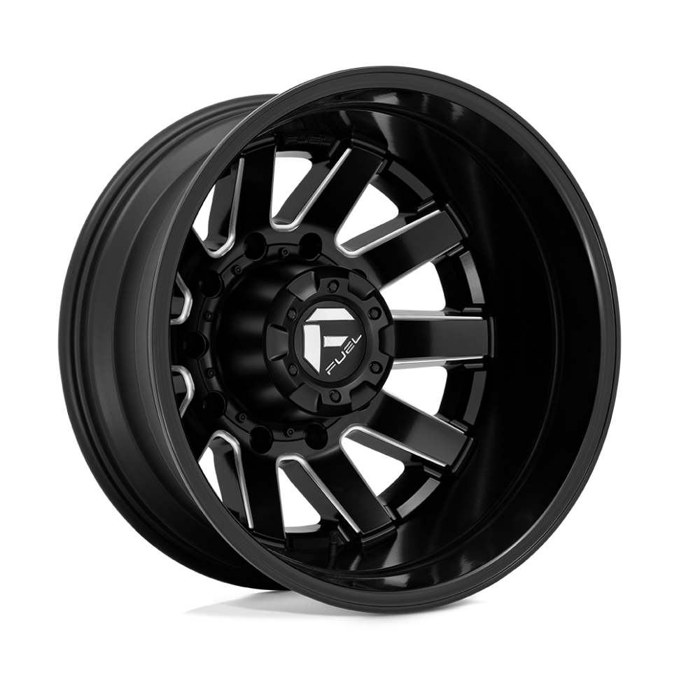 Fuel Off Road D5382082A935 Maverick Dually Wheel Black & Milled 20x8.25 -202