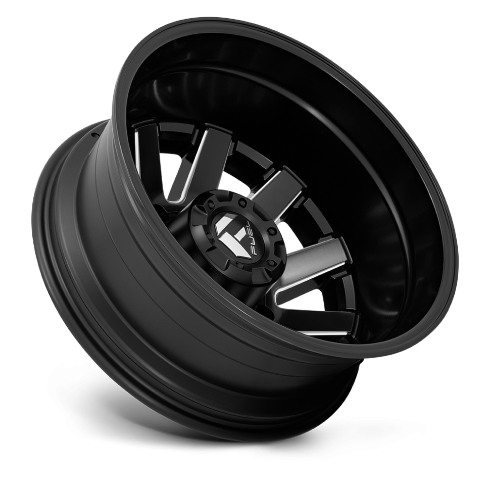 Fuel Off Road D5382082A935 Maverick Dually Wheel Black & Milled 20x8.25 -202