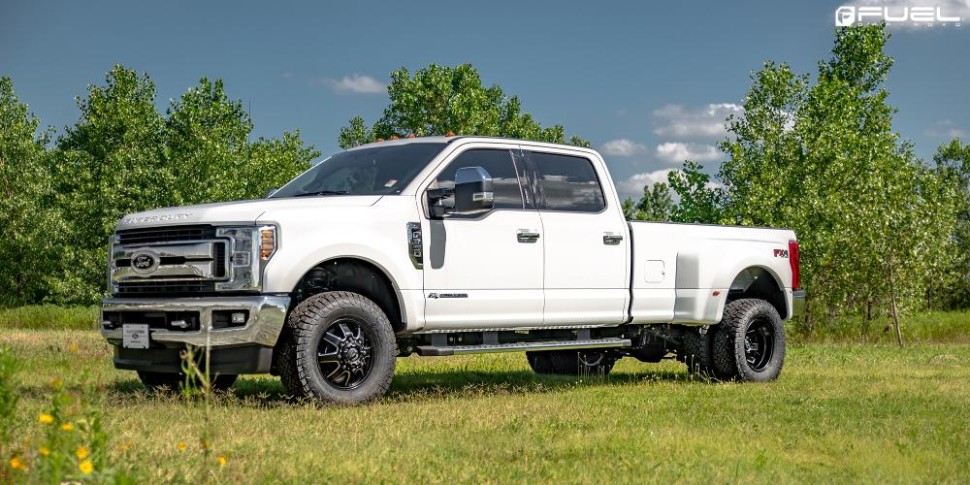 Fuel Off Road D5382082A935 Maverick Dually Wheel Black & Milled 20x8.25 -202