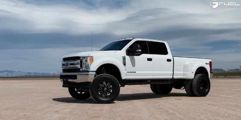 Fuel Off Road D5382082A935 Maverick Dually Wheel Black & Milled 20x8.25 -202
