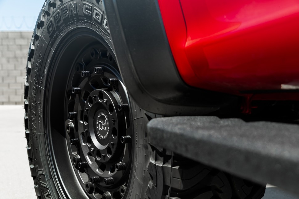 Black Rhino 1780ARS300017D74 Arsenal Wheel Sand On Black 17x8 +30
