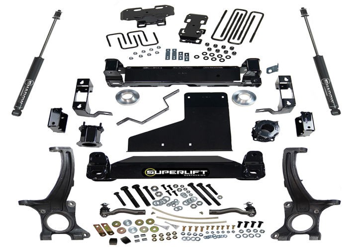 Superlift K962 Suspension Lift Kit 6" Toyota Tundra 07-21 (Shadow Shocks)