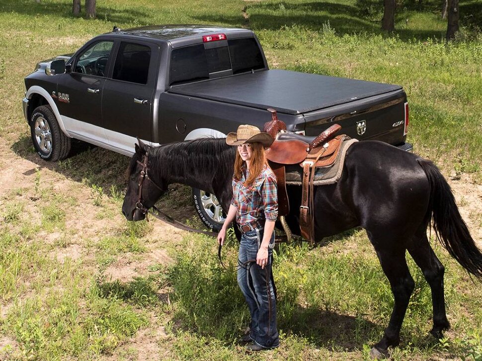 TruXedo 248901 TruXport Soft Rolling Up Tonneau Cover Dodge Ram 1500/2500/3500 09-25 8'