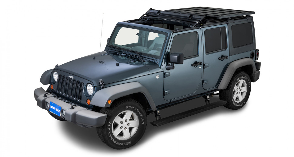 Rhino-Rack RJKB3 Backbone Mounting System Jeep Wrangler JK 07-18