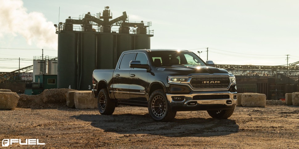 Fuel Off Road D72020908450 Heater Wheel Matte Black Double Dark Tint Machined 20x9 +1