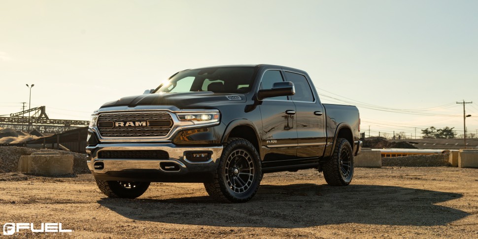 Fuel Off Road D72020908450 Heater Wheel Matte Black Double Dark Tint Machined 20x9 +1