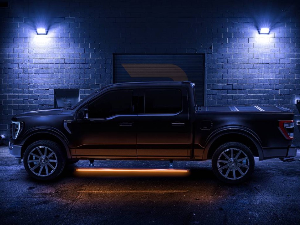 Электрические подножки Toyota Tundra 22-25 PowerStep Vision AMP Research 96338-01A