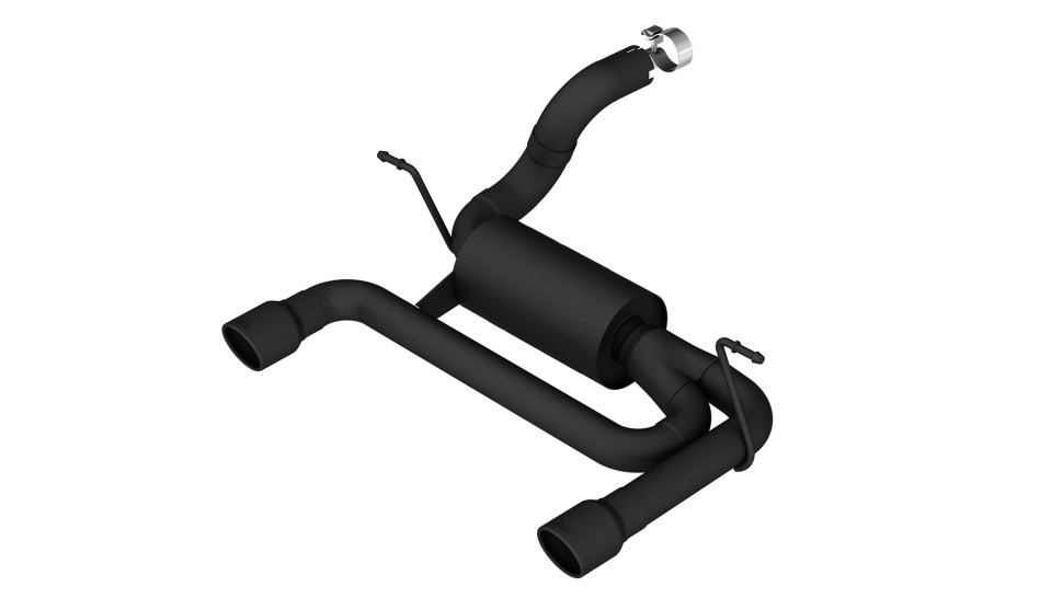 Выхлопная система Axle-Back Jeep Wrangler JL 18-26 S-Type Borla 11956CB