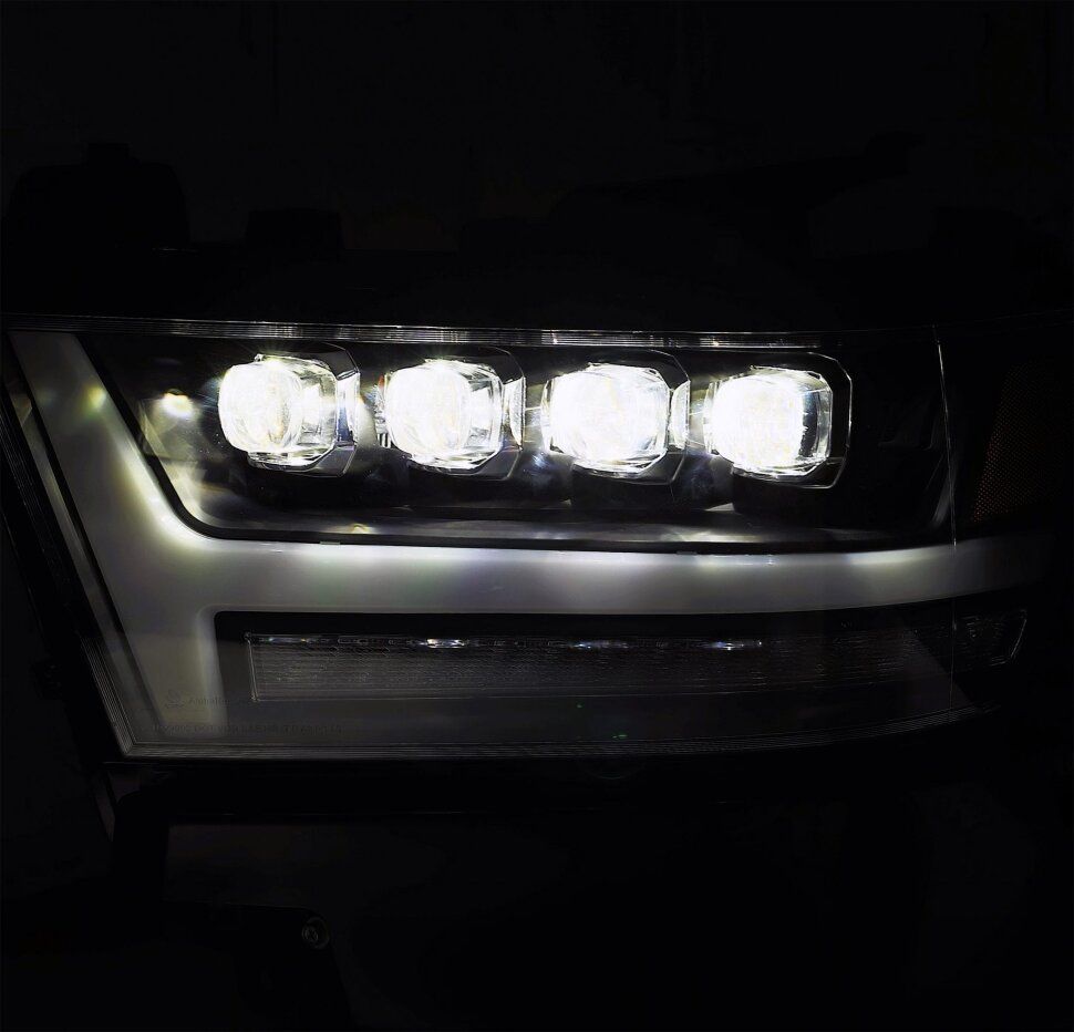 AlphaRex 880516 NOVA-Series Led Projector Headlights Dodge Ram 1500 19-24