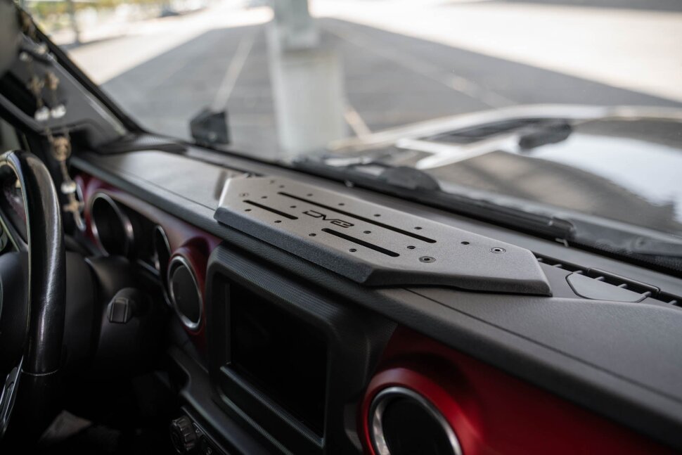 Кріплення для гаджета на панель Jeep Wrangler JL/Gladiator JT 18-23 DV8 Offroad DMJL-02