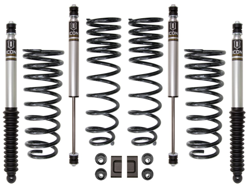 Icon Vehicle Dynamics K53091 Stage 1 Suspension Lift Kit Lift 3" Toyota Land Cruiser 80 91-97