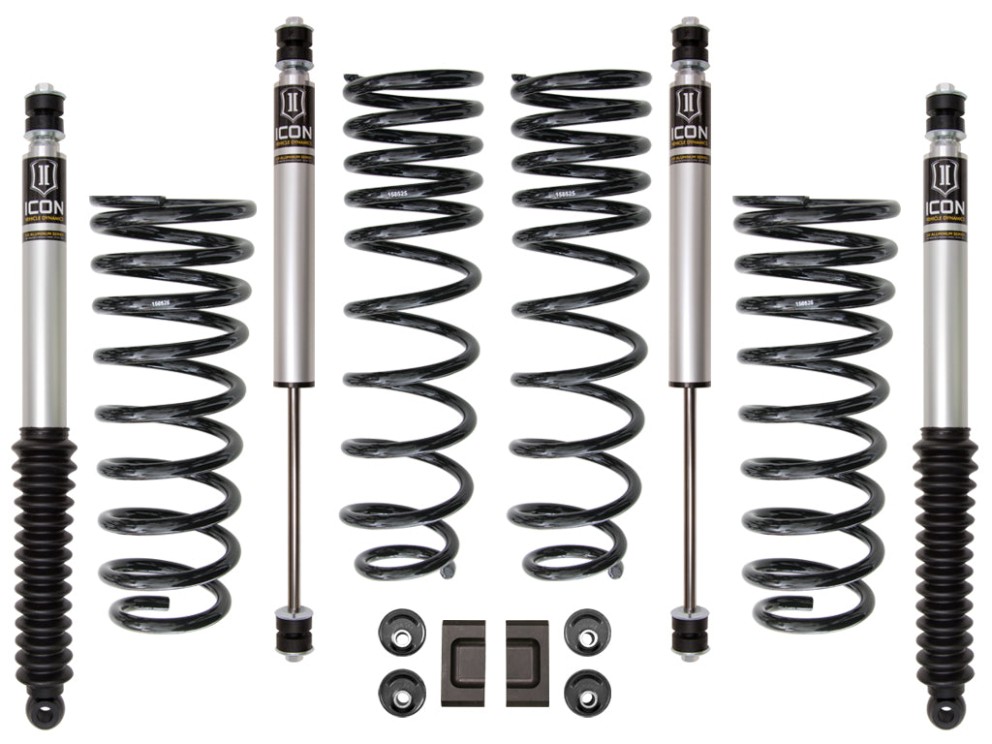 Icon Vehicle Dynamics K53091 Stage 1 Suspension Lift Kit Lift 3" Toyota Land Cruiser 80 91-97