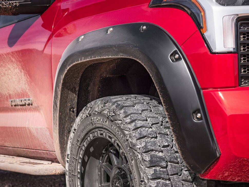 Bushwacker 30925-02 Pocket Style Fender Flares Set 4 PC Toyota Tundra 22-25