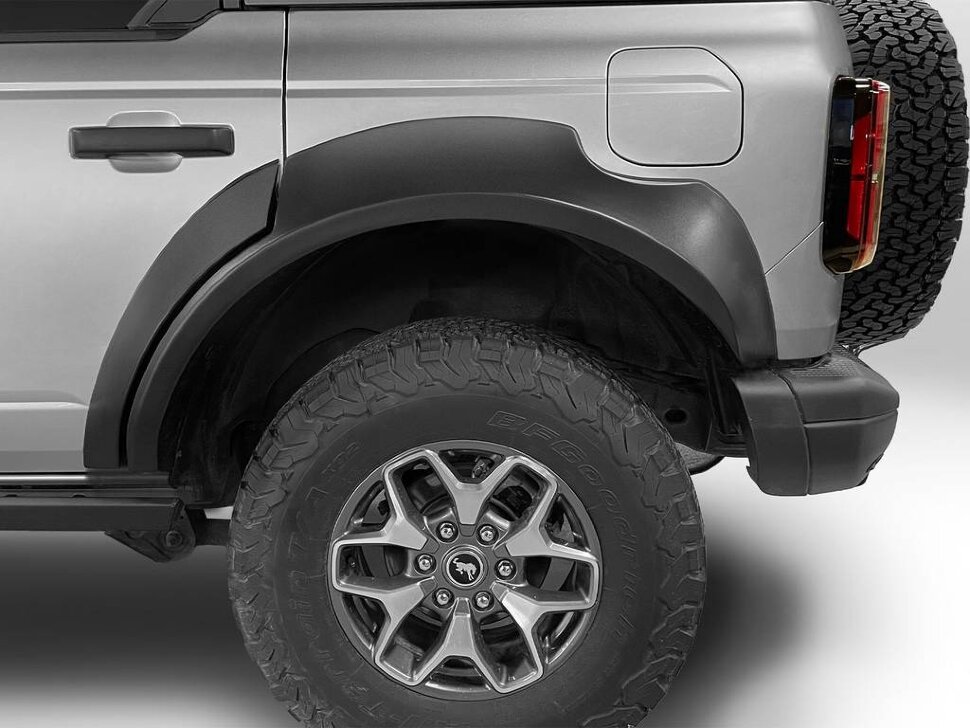 Bushwacker 20961-02 Extend A Fender Flares Set 4 PC Ford Bronco 21-25