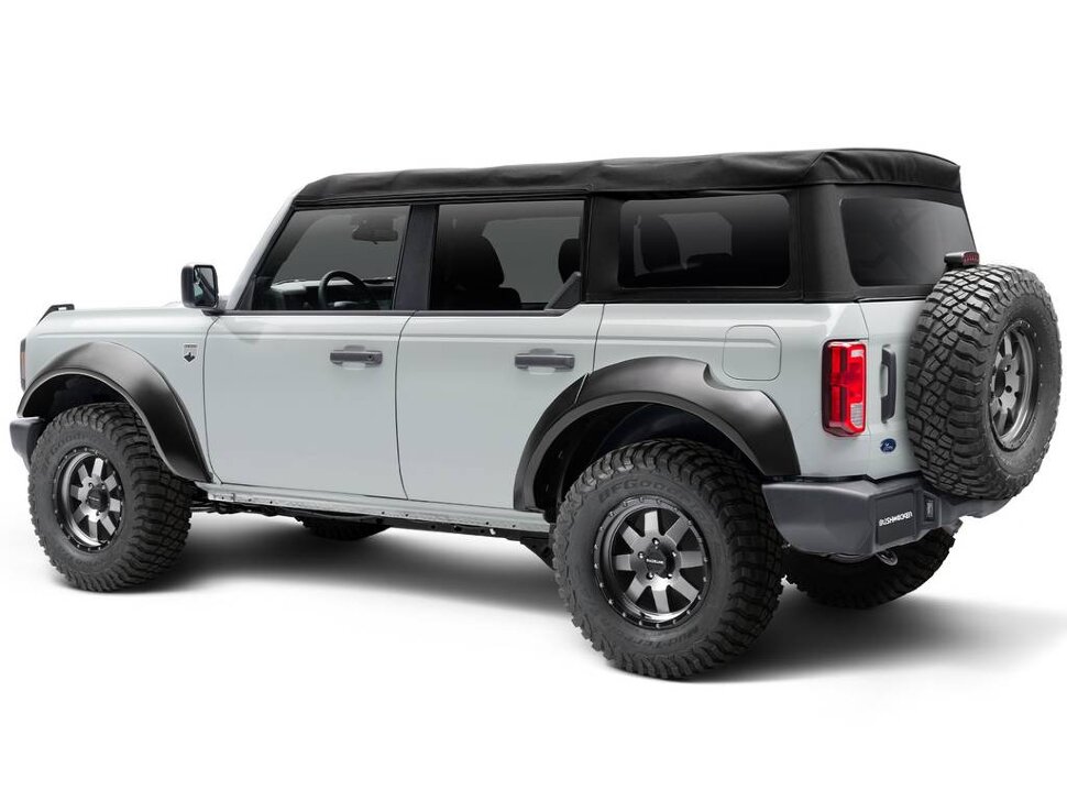 Bushwacker 20961-02 Extend A Fender Flares Set 4 PC Ford Bronco 21-25