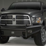 Передний бампер Black Steel Elite Dodge Ram 2500/3500/4500/5500 19-22 Fab Fours DR19-Q4461-1