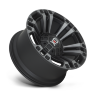 Колесный диск XD Wheels Monster 3 Satin Black W/Gray Tint 20x10 ET-18 XD85121080418N