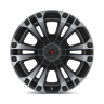 XD Wheels XD85121080418N Monster 3 Wheel Satin Black W/Gray Tint 20x10 -18