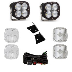Baja Designs 447798 XL Sport Spot A-Pillar LED Light Kit Jeep Wrangler JK 07-18