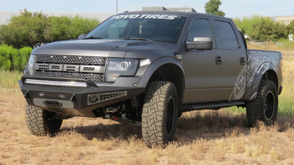 Передний бампер под лебёдку Ford F-150 Raptor 10-14 Addictive Desert Designs F017275050103