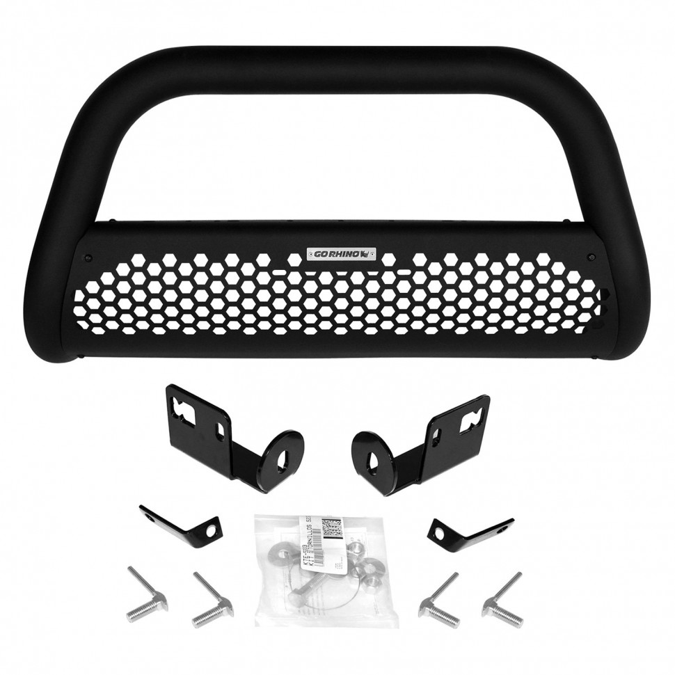 Кенгурятник с креплениями Chevrolet Silverado 1500 14-15 RC2 Go Rhino 55218T