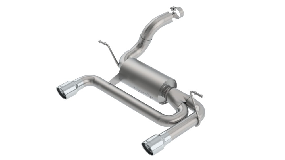 Borla 11957 Atak Axle-Back Exhaust System Jeep Wrangler JL 18-26