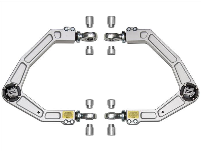 ICON 98562DJ Front Billet Upper Control Arm DJ Kit Ford F-150 Raptor 10-20