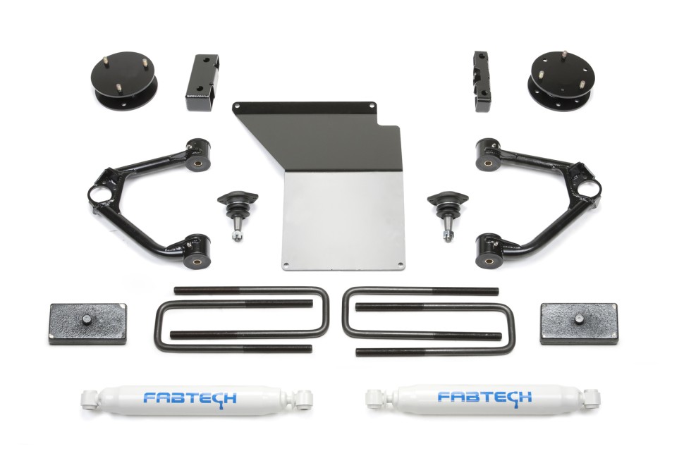 Лифт комплект подвески Chevrolet Silverado/GMC Sierra 1500 14-18 Lift 3" Fabtech K1070