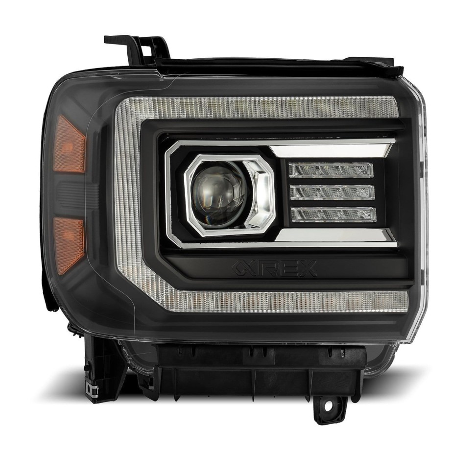 Комплект передних галогеновых фар GMC Sierra 1500/2500/Sierra 3500 14-18 PRO-Series AlphaRex 880613