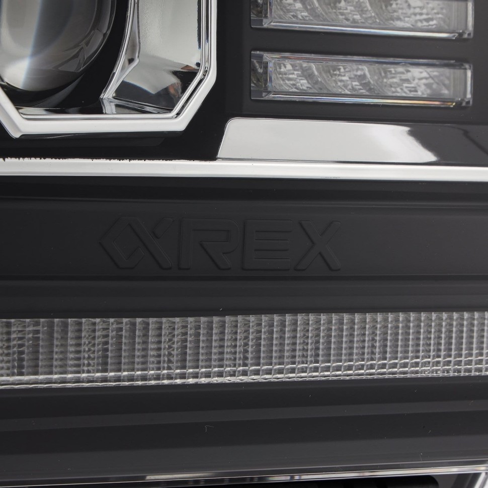 Комплект передних галогеновых фар GMC Sierra 1500/2500/Sierra 3500 14-18 PRO-Series AlphaRex 880613