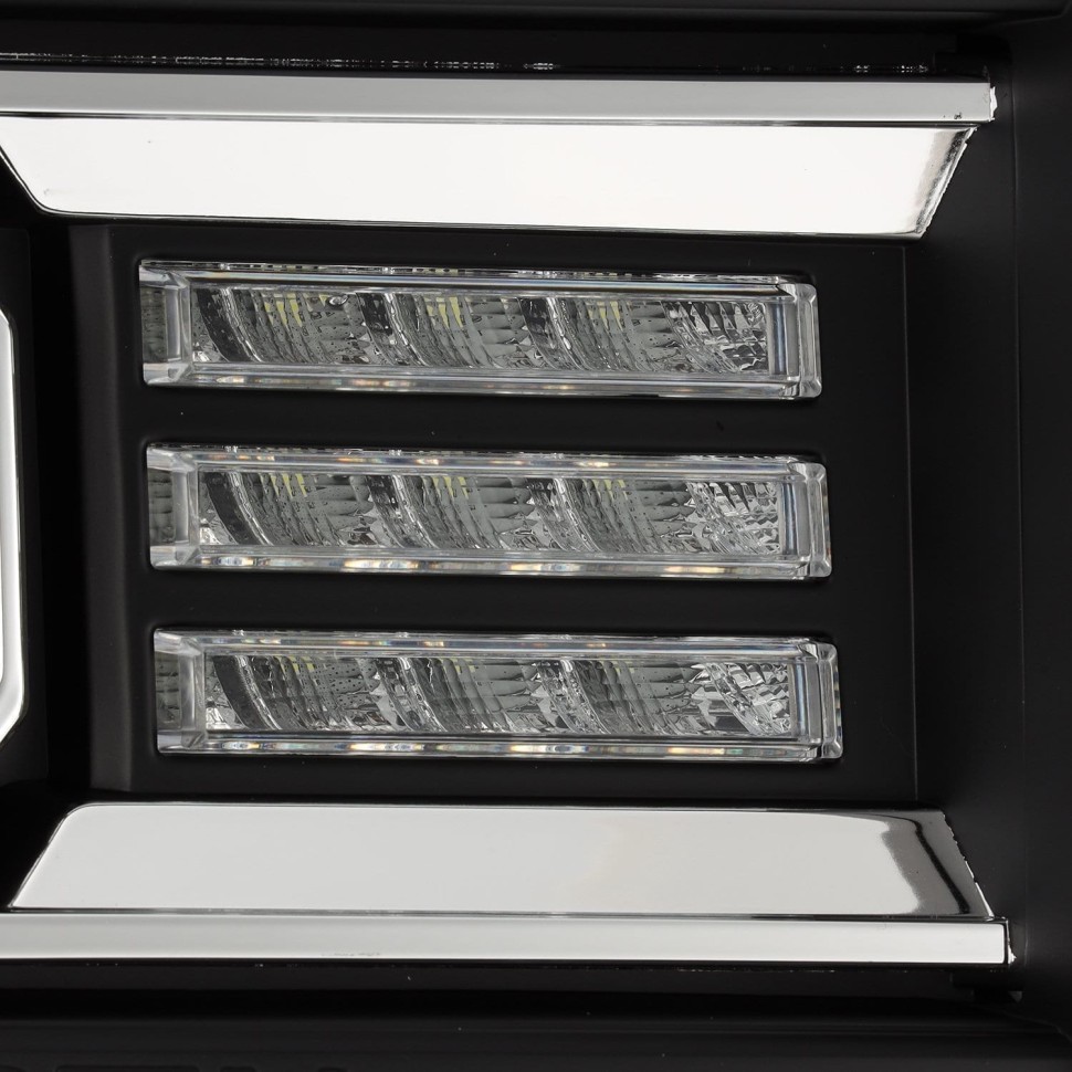 Комплект передних галогеновых фар GMC Sierra 1500/2500/Sierra 3500 14-18 PRO-Series AlphaRex 880613