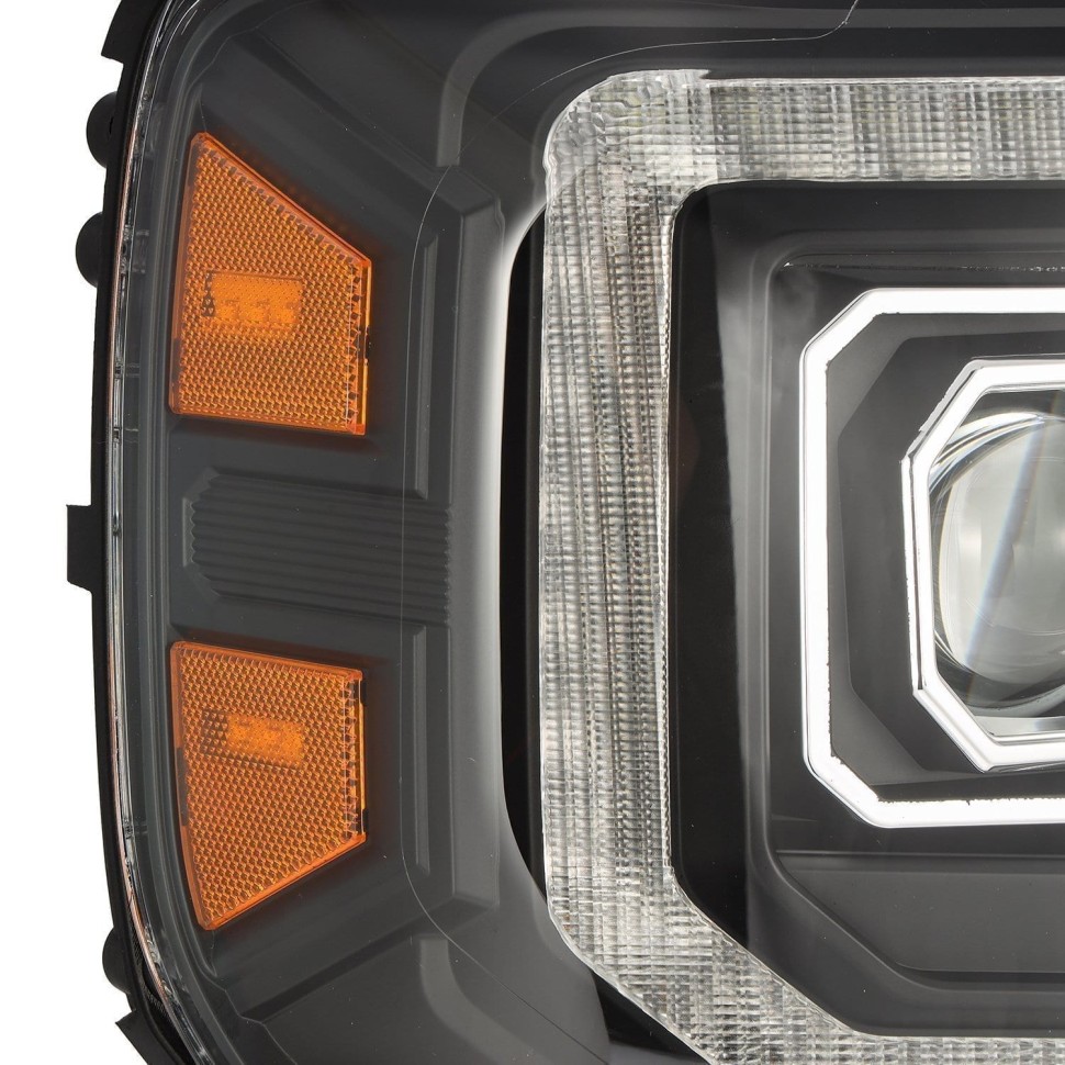 Комплект передних галогеновых фар GMC Sierra 1500/2500/Sierra 3500 14-18 PRO-Series AlphaRex 880613