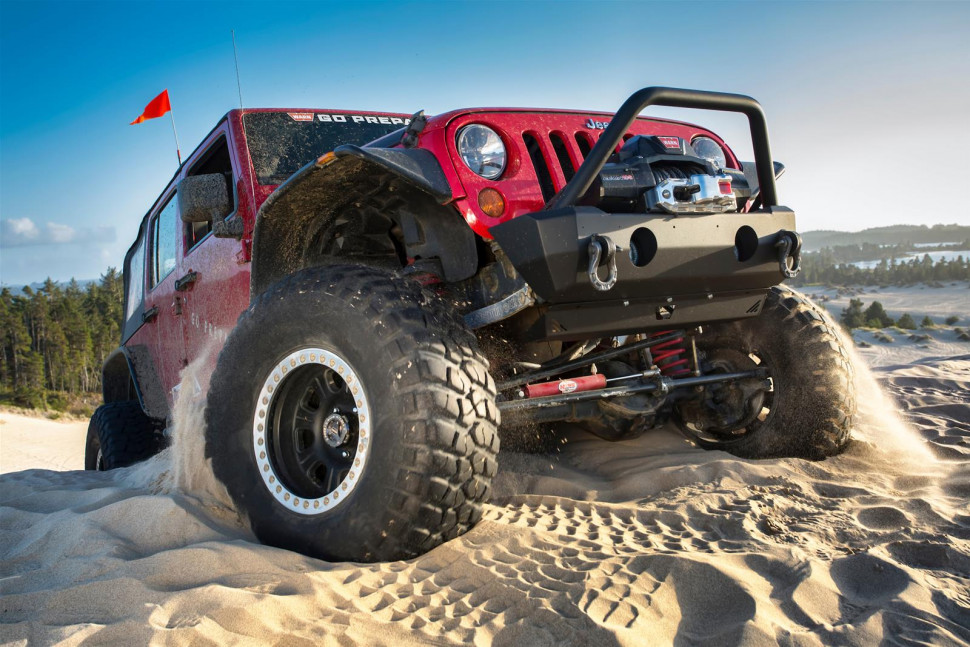 Передний бампер Warn Rock Crawler Jeep Wrangler JK/JL / Gladiator JT 07-21 (102520)