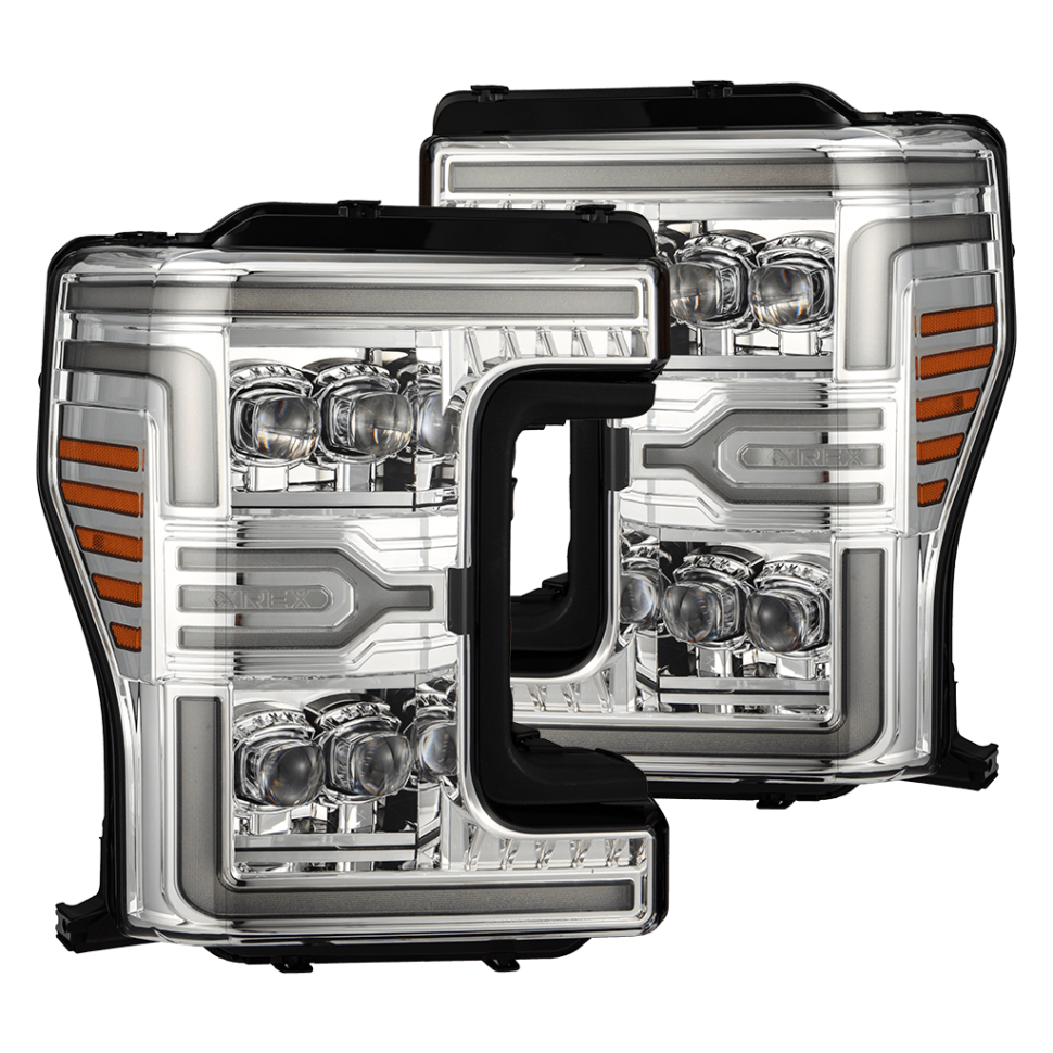 Комплект передних Led фар Ford F-250/F-350/F-450/F-550 17-19 NOVA-Series AlphaRex 880347
