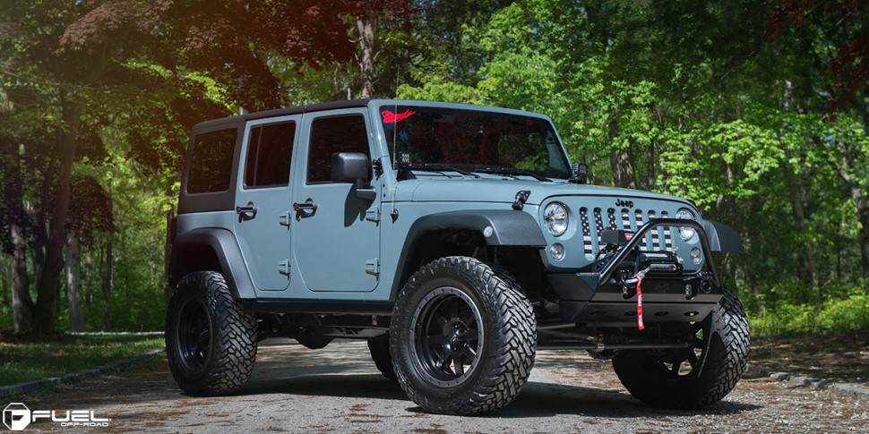 Колесный диск Fuel Off Road Trophy Matte Black Gun Metal Ring 20x9 ET+1 D55120908350