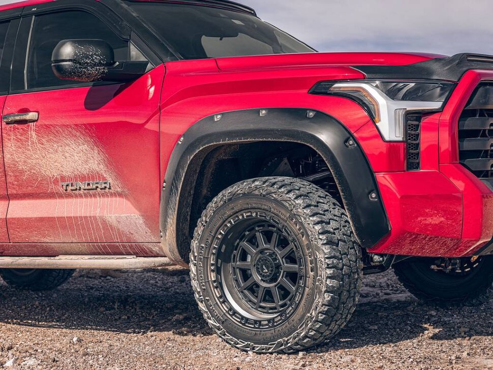 Bushwacker 30053-02 Pocket Style Fender Flares Set 2PC Front Toyota Tundra 22-25