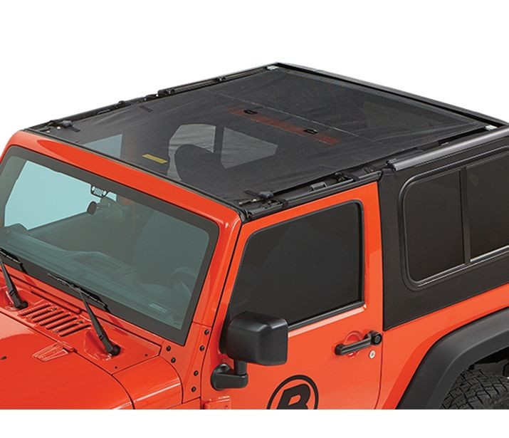 Bestop 5241211 Sun Bikini Top Jeep Wrangler JL 18-22 2 Door (Mesh)