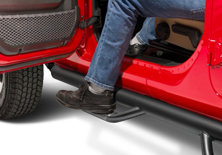 N-FAB J1866 Nerf Step System 3" Jeep Wrangler JL 18-22 4-Door